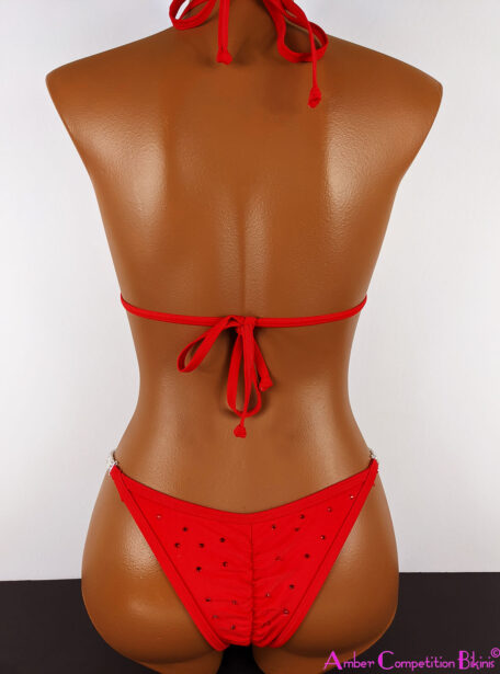 Dazzling Red Competition Bikini 3