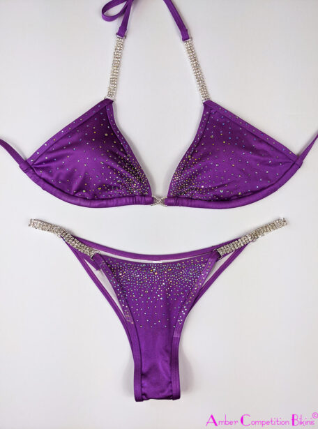 Lovely Purple Competition Bikini 4