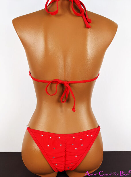 Sexy Cherry Red Competition Bikini 3