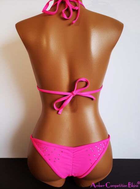 Sparkling Pink Competition Bikini 3