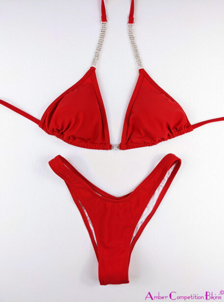 Lovely Red Wellness Practice Suit 4
