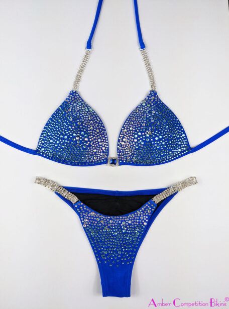 Brilliant Blue Competition Bikini 4